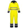Portwest S775 Bizflame Rain Hi-Vis antisztatikus FR overál sárga-tengerészkék