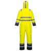 Portwest S775 Bizflame Rain Hi-Vis antisztatikus FR overál sárga-tengerészkék