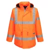 Portwest S778 Bizflame Hi-Vis antisztatikus lángálló kabát narancs