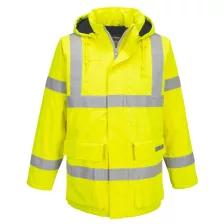   Portwest S778 Bizflame Hi-Vis antisztatikus lángálló kabát sárga