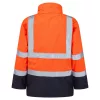 Portwest S779 Bizflame Hi-Vis lángálló esőkabát narancs-tengerészkék