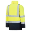 Portwest S779 Bizflame Hi-Vis lángálló esőkabát sárga-tengerészkék