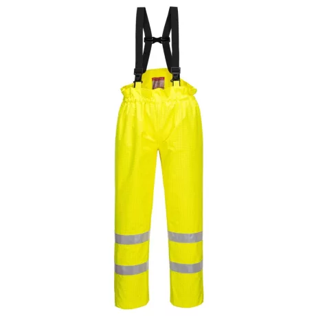 Portwest S780 Bizflame Hi-Vis lángálló shell nadrág sárga
