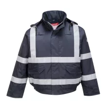   Portwest S783 Bizflame lángálló téli bomber dzseki tengerészkék