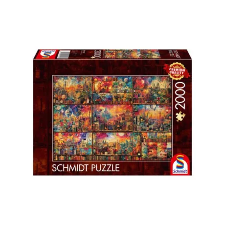 Schmidt Spiele Genussvolle Auszeit puzzle 2000db-os
