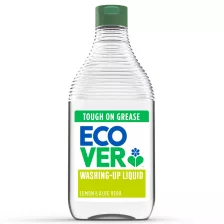   Ecover Washing-Up Liquid Erős zsíroldó kézi mosogatószer Citrom-Aloe Vera 950ml