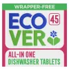 Ecover All-In-One mosogatógép tabletta Citrom-Mandarin 68db