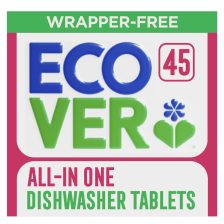   Ecover All-In-One mosogatógép tabletta Citrom-Mandarin 68db