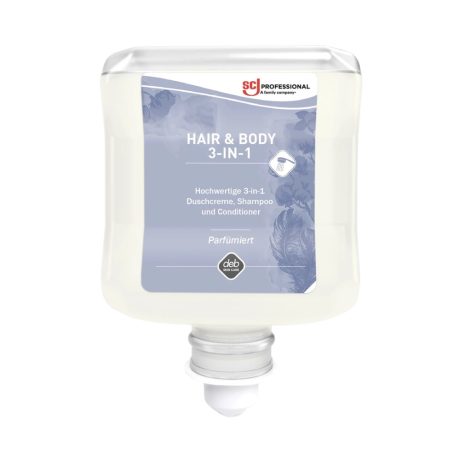SC Johnson Professional Hair&Body 3in1 luxus krémtusfürdő, sampon és kondícionáló 1000ml