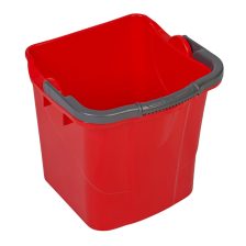 Műanyag vödör takarítókocsihoz Piros 25L