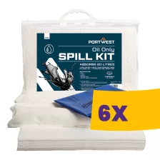 Portwest SM60 PW Spill olajfelszívó készlet 20 liter 6db