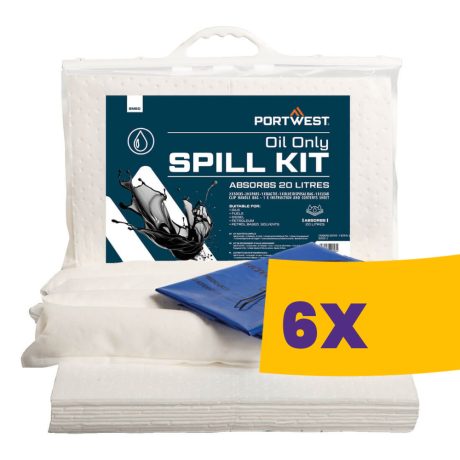 Portwest SM60 PW Spill olajfelszívó készlet 20 liter 6db