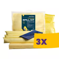 Portwest SM91 PW Spill vegyi szorbens készlet 50 liter 3db