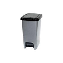 Slim pedálos szemetes Antracit 10L