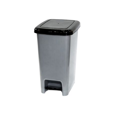 Slim pedálos szemetes Antracit 15L