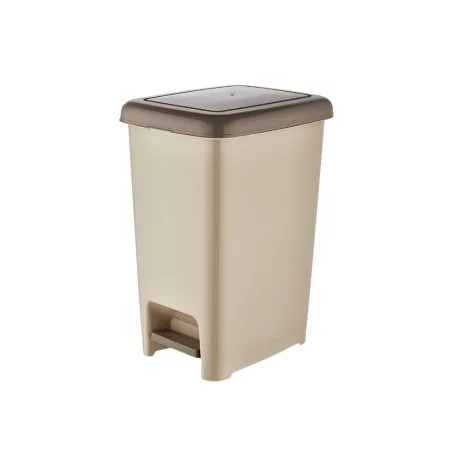Slim pedálos szemetes Homok 15L