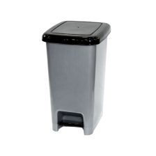 Slim pedálos szemetes Antracit 25L
