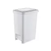 Slim pedálos szemetes Fehér 25L