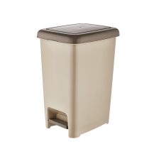 Slim pedálos szemetes Homok 25L