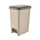 Slim pedálos szemetes Homok 40L