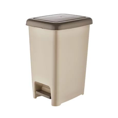 Slim pedálos szemetes Homok 40L