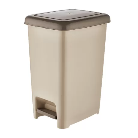 Slim pedálos szemetes Homok 60L