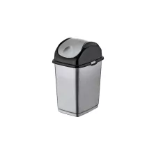Slim billenőfedeles szemetes Antracit 5L
