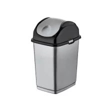 Slim billenőfedeles szemetes Antracit 35L
