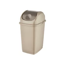 Slim billenőfedeles szemetes Homok 35L
