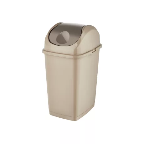 Slim billenőfedeles szemetes Homok 35L
