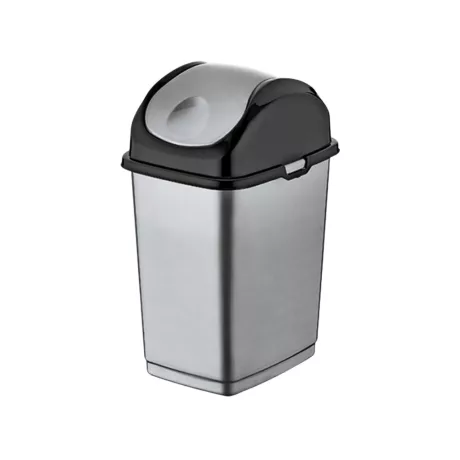 Slim billenőfedeles szemetes Antracit 50L