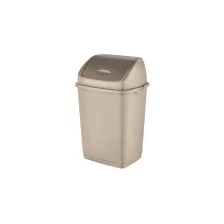 Billenőfedeles műanyag szemetes Homok 5L
