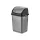 Billenőfedeles műanyag szemetes Szürke 35L