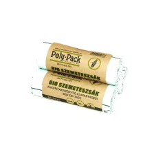 Poly-Pack lebomló PLA szemeteszsák 30L - 50*60cm, 10db/tek