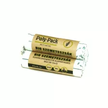 Poly-Pack lebomló PLA szemeteszsák 10L - 45*45cm, 10db/tek