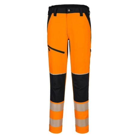 Portwest T140 PW3 Hi-Vis streccs nadrág narancs-fekete