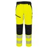Portwest T141 PW3 Hi-Vis női streccs nadrág sárga-fekete