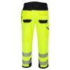 Portwest T142 PW3 Hi-Vis hevederes nadrág sárga-fekete