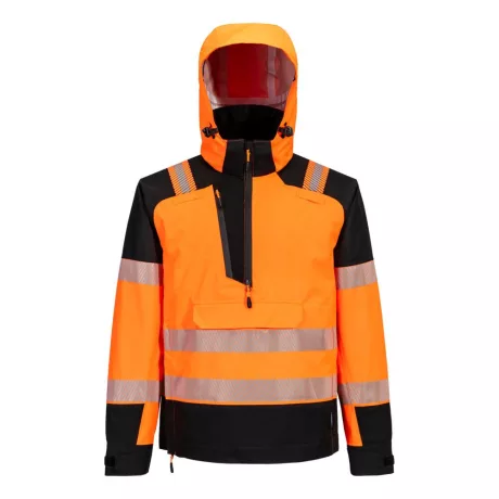Portwest T161 PW3 Hi-Vis Overhead esőkabát (3L) narancs-fekete