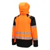 Portwest T161 PW3 Hi-Vis Overhead esőkabát (3L) narancs-fekete
