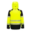 Portwest T161 PW3 Hi-Vis Overhead esőkabát (3L) sárga-fekete