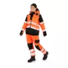 Portwest T162 PW3 női télikabát narancs-fekete