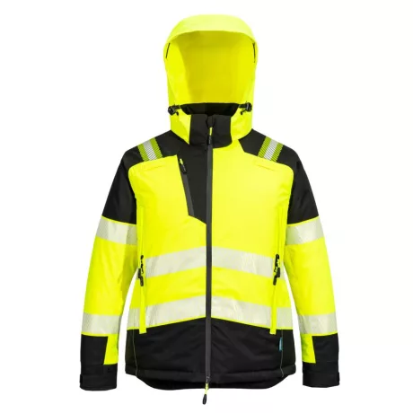 Portwest T162 PW3 női télikabát sárga-fekete