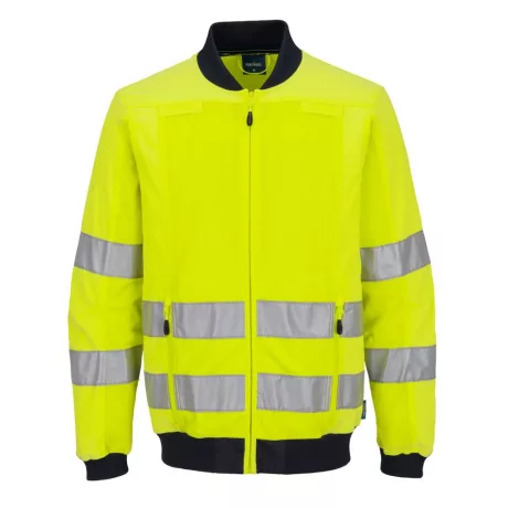 Portwest T164 Hi-Vis szellőző dzseki sárga-tengerészkék