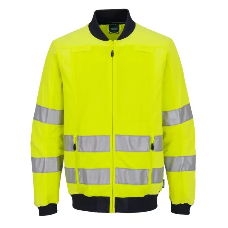 Portwest T164 Hi-Vis szellőző dzseki sárga-tengerészkék