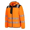 Portwest T165 PW3 Hi-Vis Square baffle kabát narancs-fekete