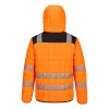 Portwest T165 PW3 Hi-Vis Square baffle kabát narancs-fekete