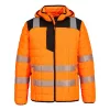 Portwest T165 PW3 Hi-Vis Square baffle kabát narancs-fekete