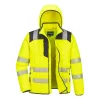 Portwest T165 PW3 Hi-Vis Square baffle kabát sárga-fekete