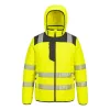Portwest T165 PW3 Hi-Vis Square baffle kabát sárga-fekete